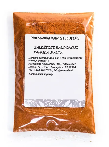 Malta saldžioji paprika, 100 g