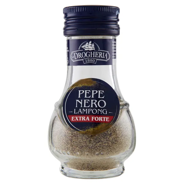 Melnie, malti pipari LA DROGHERIA, īpaši pikanti, 38g