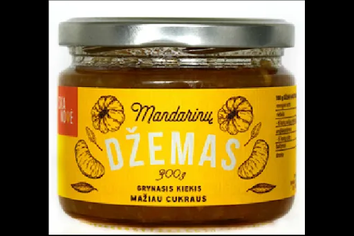 Mandarinų džemas SKANOVĖ, 300 g