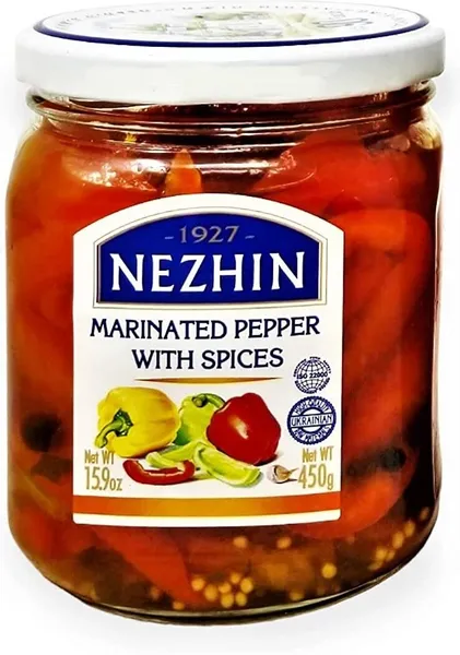 Paprika marinēta ar garšvielām NIZHYN , 450g
