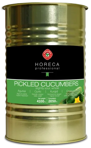 Gurķi marinēti HORECA PROFESSIONAL, 4.2kg/2.05kg