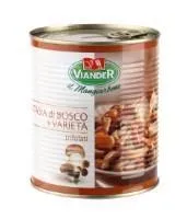Marinuoti grybai VIANDER, keturių rūšių, 800g/640g