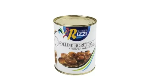 Marinuoti svogūnėliai RIZZI, balzaminiame acte, 500g/800g