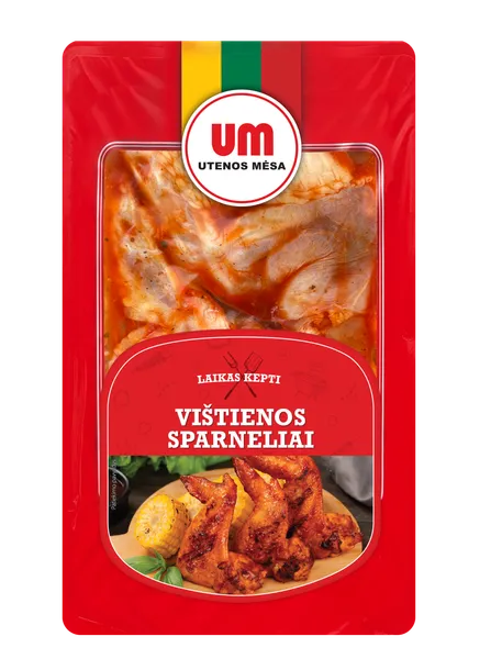 Marinuoti viščiukų sparneliai, ~1,1 kg UME