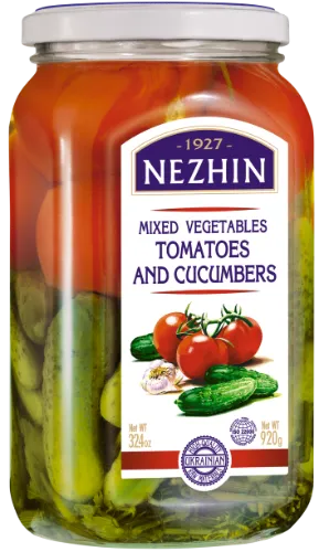 Marinētu dārzeņu maisījums NIZHYN NR.1, 920g