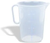 Matavimo indas, PP, 0,25 l, D 7 cm, H 11 cm, vnt