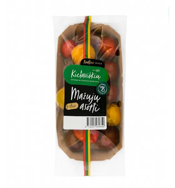 Mažųjų pomidorų asorti, 200g