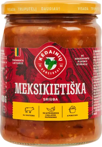 Meksikietiška KĖDAINIŲ sriuba, 480g