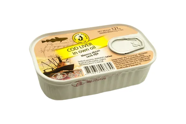 Menkių kepenys savo aliejuje BRIVAIS VILNIS, 121g