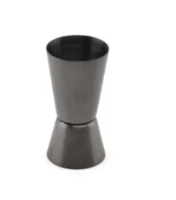 Menzūrėlė Antique Black nerūdijantis plienas, 30/50 ml,  vnt
