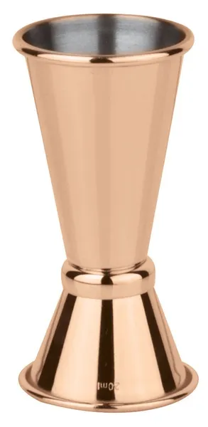 Menzūrėlė Japanese Copper, su žiedeliu, nerūdijantis plienas, 20/40 ml, vnt