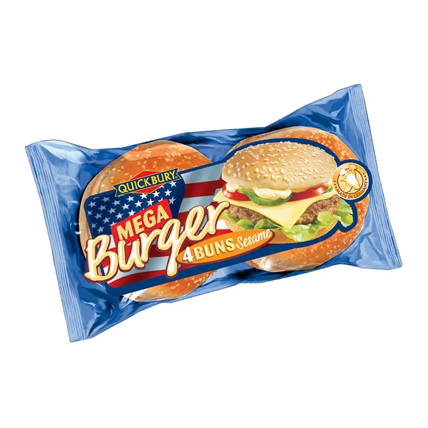 Burgeru maizītes ar sezama sēklām, 4 gab., 300 g