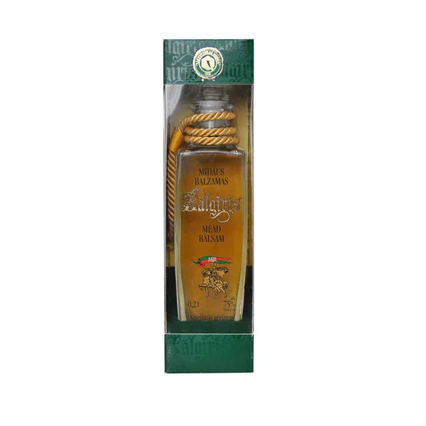 Midaus balzamas ŽALGIRIS, 0,2 l, su dėžute, 75%