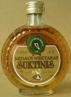 Midaus nektaras SUKTINIS, 50%, 0,1 l, metalinis kamštis