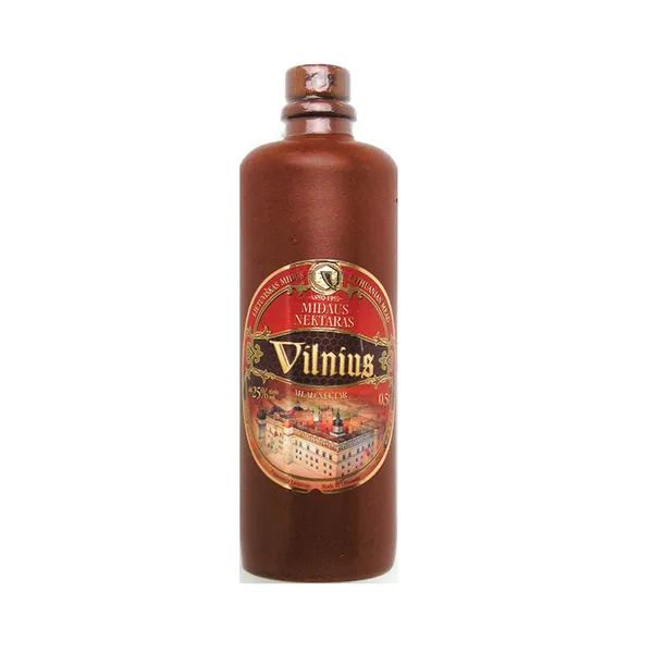 Midaus nektaras VILNIUS, 25%, 0,5 l, keramika