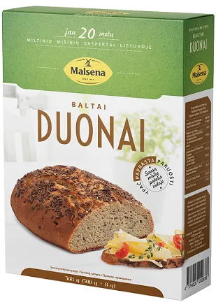 Miltinis mišinys MALSENA, baltai duonai, 508 g