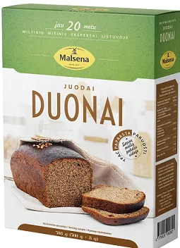 Miltinis mišinys juodai duonai MALSENA, 508 g