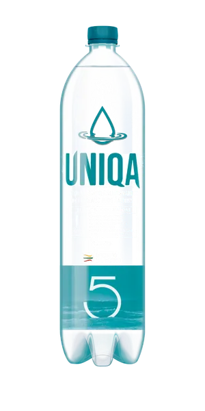 Gazuotas mineralinis vanduo UNIQA, 1,5 l