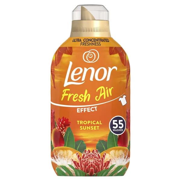 Minkštiklis LENOR  Tropical Sunset, 55 skalb., 770 ml