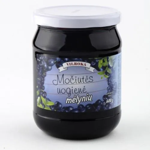 MOČIUTĖS mėlynių uogienė, 600 g