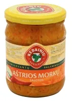 Morkų salotos KĖDAINIŲ, aštrios, 480 g