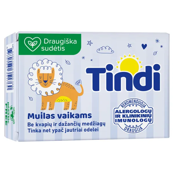 Muilas vaikams TINDI jautriai odai, 90 g