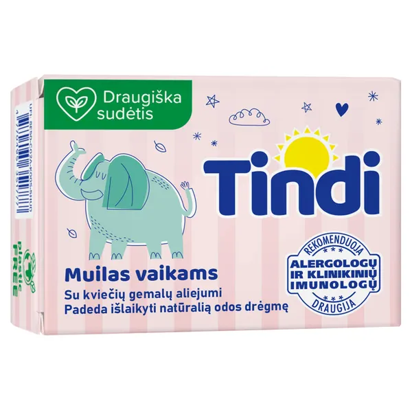 Muilas vaikams TINDI, su kviečių gemalų aliejumi, 90 g