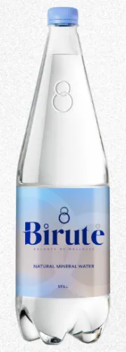 Naturāls minerālūdens Birute, negāzēts, 1,5l (DEP)