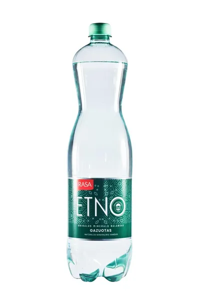 Natūralus mineralinis vanduo RASA, gazuotas, 1,5 l