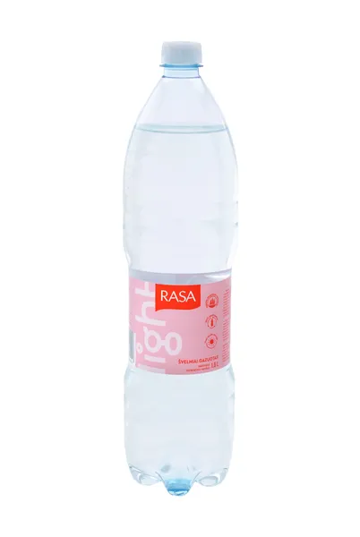 Natūralus mineralinis vanduo RASA Light, silpnai gazuotas, 1,5 l D