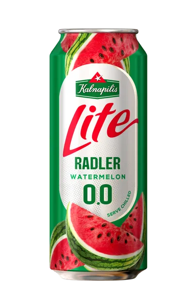 Nealkoholinis alus, KALNAPILIS Lite Watermelon  0,0%, 0,5l skard.