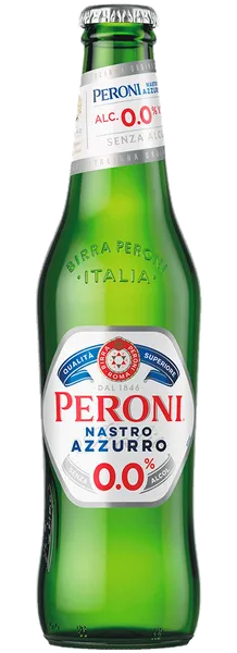 Nealkoholinis alus PERONI, Nastro Azzuro, 0%, 0,33 l, butelis