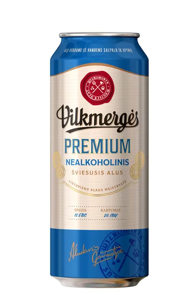 Nealkoholinis alus VILKMERGĖS PREMIUM, 0,5 l, sk