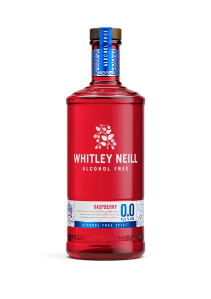 Bezalkoholisks džins WHITLEY NEILL Raspberry, 0.7l