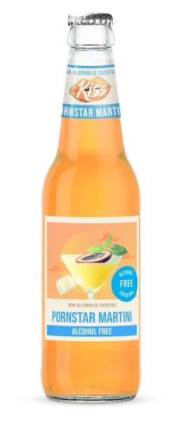 Nealkoholinis kokteilis KISS, Pornstar Martini, 0%, 0,33 l, butelis
