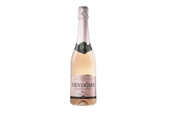 Bezalkoholisks dzirkstošais dzēriens VENDOME Rose, BIO, 0.75l (DEP)