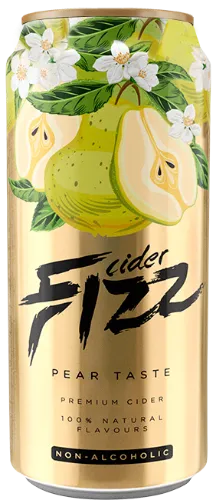 Nealkoholinis sidras FIZZ, kriaušių skonio, 0,5l