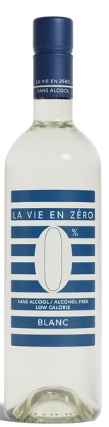 Nealkoholinis vynas LA VIE EN ZERO, baltas, 0%, 0,75 l