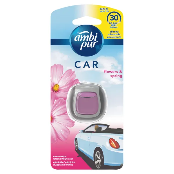 Oro gaiviklis automobiliams AMBI PUR Flowers & Spring, 2ml
