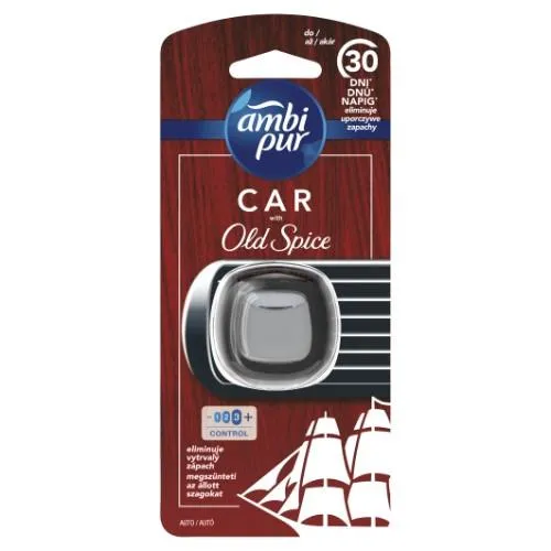 Oro gaiviklis automobiliams AMBI PUR Old Spice, 2ml