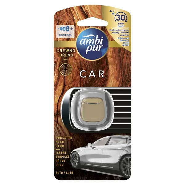 Oro gaiviklis automobiliams AMBI PUR Wood, 2ml
