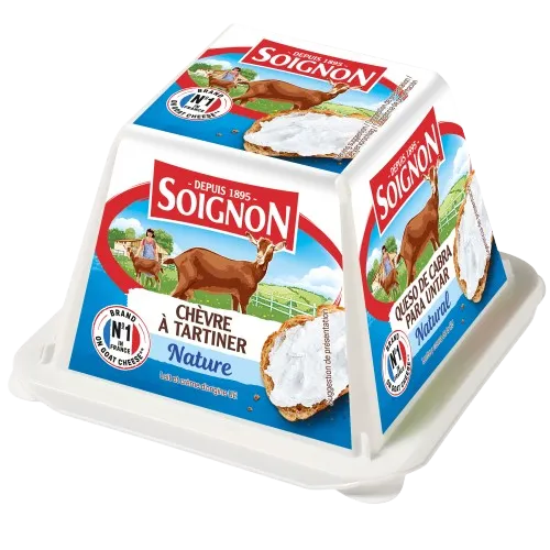 Tepamas ožkų pieno sūris SOIGNON, 55% rieb.s.m., 150 g
