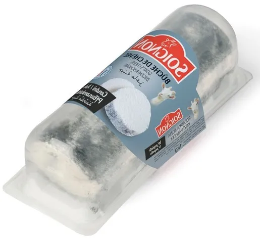 Ožkų pieno sūris SOIGNON, su pelenais, 1 kg
