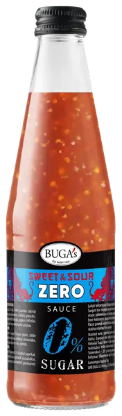 Padažas BUGA's, Sweet & Sour Zero, 360 g