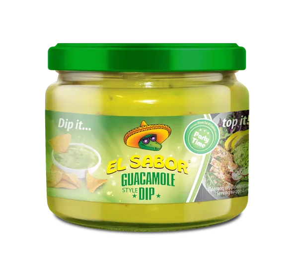 Padažas dip EL SABOR, gvakamolės, 300 g