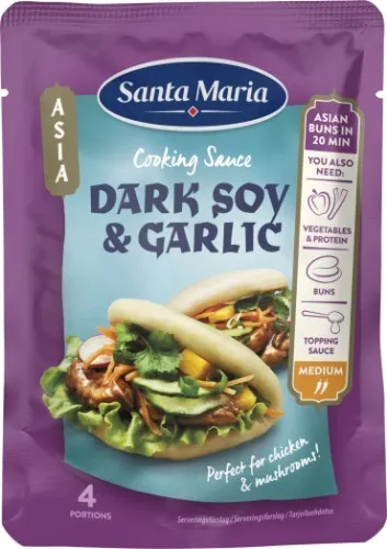 Padažas gaminimui SANTA MARIA su sojomis ir česnakais,100g