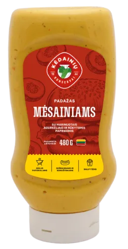 Padažas KĖDAINIŲ mėsainiams (35% rieb.), 480g