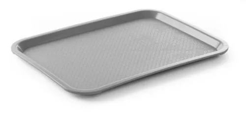 Padėklas FAST FOOD, pilkas, plastikas, 30,5 x 41,5 cm,  vnt