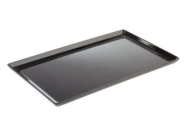 Padėklas FLOAT GN 1/1, melaminas, juodas, H 3 cm, vnt