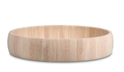 Padėklas Rural Mango, aukštais kraštais, medis, D 37 cm, H 7 cm, vnt